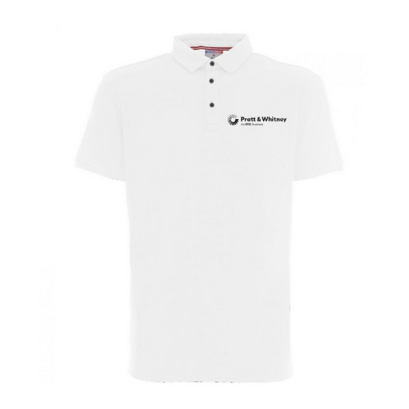 Koszulka polo coast męska biała PW