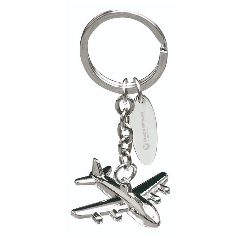 Brelok metalowy samolot PW