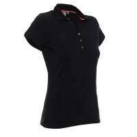 Koszulka polo coast damska czarna PW
